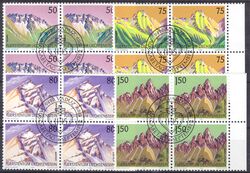 1989  Freimarken: Berge