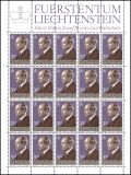 1983  Freimarken: Fürst Franz Josef II. und...