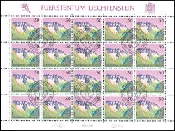 1989  Freimarken: Berge