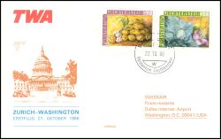 1986  Erstflug Zürich - Washington ab Liechtenstein