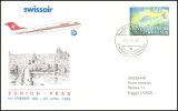 1988  Erstflug mit Fokker-100 Zürich - Prag ab...