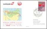 1989  Nonstop Zürich - Tokio via UdSSR ab Liechtenstein