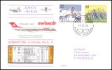 1990  Erstflug Fokker-100 Zürich - Berlin ab...