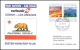 1991  Erster Non-Stop-Flug Zürich - Los Angeles ab...