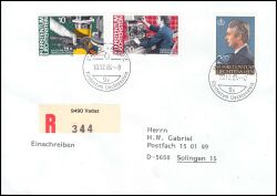 1984  Freimarke: Erbprinz Hans-Adam