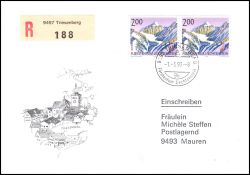 1993  Freimarke: Berge