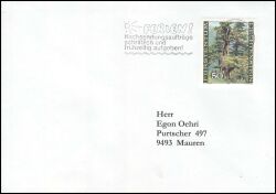 1981  Ferien - Nachsendeaufträge