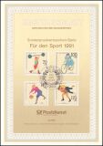 1991  Amtliche Ersttagsblätter im kompl. Jahrgang