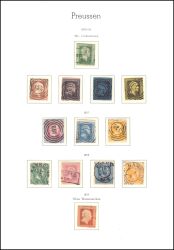 1850/67  Freimarken Preußen