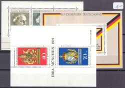 1969  versch. Blockausgaben