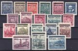 1939  Freimarken: Kopfbilder und Landschaften