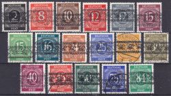 1948  Freimarken: Alliierte Besetzung
