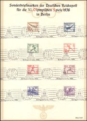 1936  Olympische Sommerspiele in Berlin