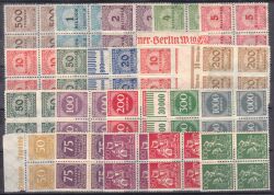 3129 - versch. Markenausgaben Deutsches Reich