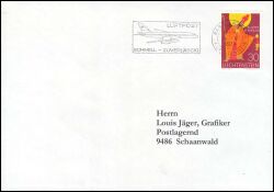1974  Luftpost schnell und zuverlässig