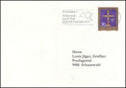 1975  Absender ! - Jedesmal auch Ihre eigene Postleitzahl