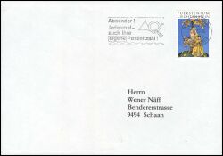1976  Absender ! - Jedesmal auch Ihre eigene Postleitzahl