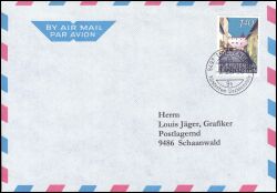 1987  Freimarken: Schloß Vaduz