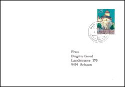 1989  Freimarke: Schloß Vaduz