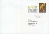 1976  Mischfrankatur auf Brief