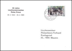 1995  50 Jahre Liechtensteinisches Rotes Kreuz