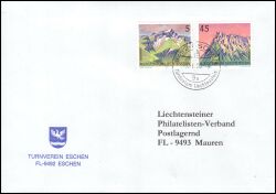 1990  Freimarken: Berge