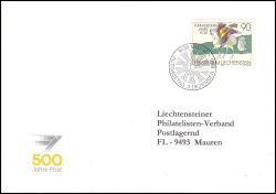 1990  500 Jahre Internationale Postverbindungen