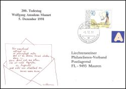 1991  200. Todestag von Wolfgang Amadeus Mozart