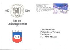 1980  50 Jahre Ring der Liechtensteinsammler