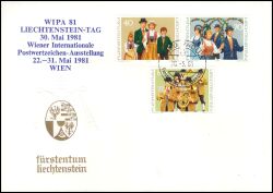 1981  Internationale Postwertzeichen-Ausstellung WIPA `81