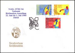 1984  Briefmarken-Ausstellung NABA ZÜRI `84