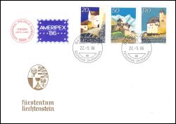1986  Internationale Briefmarken-Ausstellung AMERIPEX `86