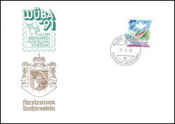 1991  Briefmarken-Ausstellung WÜBA `91
