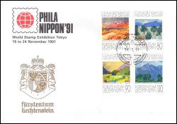 1991  Internationale Briefmarken-Ausstellung PHILA NIPPON `91