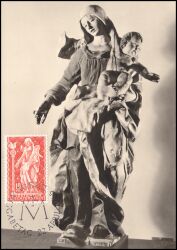 1965  Freimarke: Madonna von Schellenberg