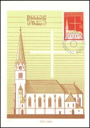 1966  Restaurierung der Pfarrkirche in Vaduz