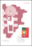 1967  Freimarken: Kirchenpatrone der elf Gemeinden