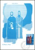 1967  Freimarken: Kirchenpatrone der elf Gemeinden