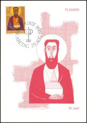 1968  Freimarken: Kirchenpatrone