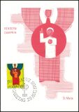 1968  Freimarken: Kirchenpatrone