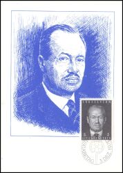 1970  Freimarke: Fürst Josef II.