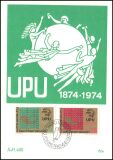 1974  100 Jahre Weltpostverein ( UPU )