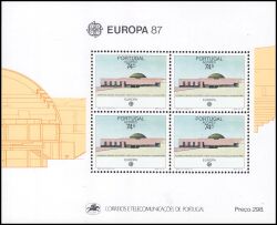 1987  Europa: Moderne Architektur - Block