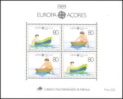 1989  Europa: Kinderspiele - Block