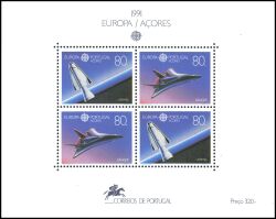 1991  Europa: Europäische Weltraumfahrt - Block