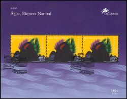 2001  Europa: Lebensspender Wasser - Block