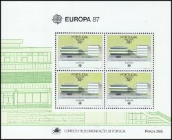 1987  Europa: Moderne Architektur - Block