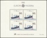1988  Europa: Transport und Kommunikationsmittel - Block