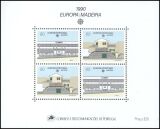 1990  Europa: Postalische Einrichtungen - Block