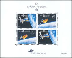 1991  Europa: Europäische Weltraumfahrt - Block